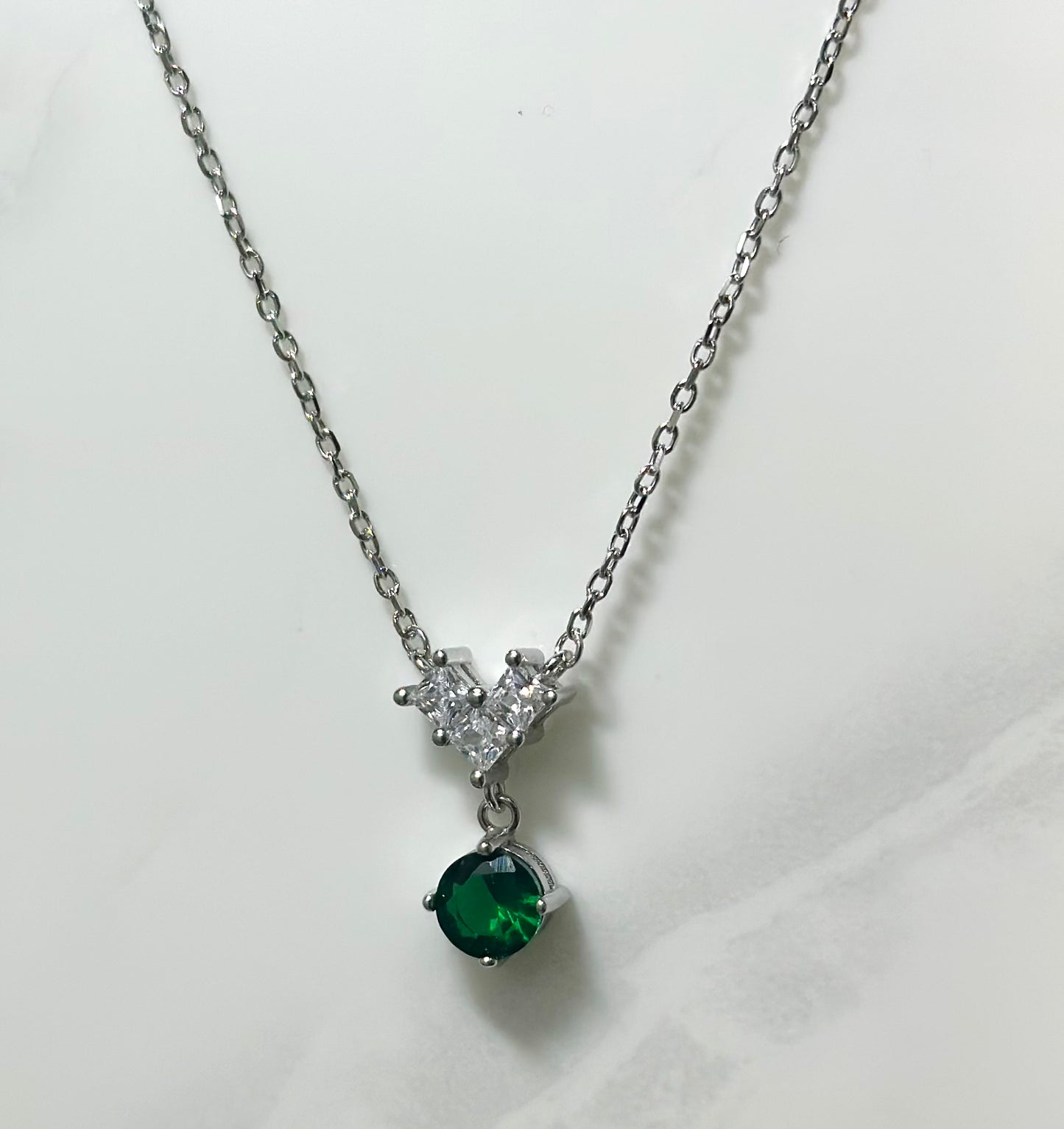 Green necklace